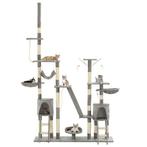 Kattenkrabpaal met sisal krabpalen 230-250 cm grijs, Dieren en Toebehoren, Niet ingevuld, Niet ingevuld, Nieuw, Ophalen of Verzenden