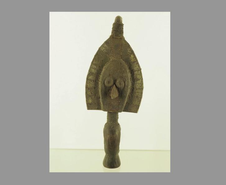 Kota Mahongwe Reliek Gabon Nr.2 (251012-02), Antiek en Kunst, Kunst | Niet-Westerse kunst, Ophalen of Verzenden