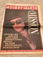 MELODY MAKER 1987 MAX Primal Scream TROJANS Metallica, Boeken, Ophalen of Verzenden, Muziek, Film of Tv