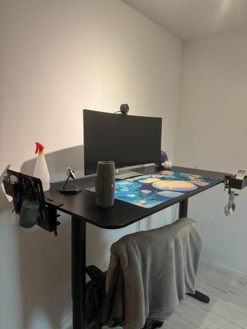 Ikea BEKANT 160x80 zwart elektrisch verstelbaar - afbeelding 1