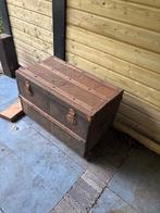 Hutkoffer - Vintage opbergkist dekenkist, Antiek en Kunst, Antiek | Meubels | Kasten, Ophalen