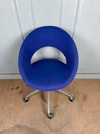 2 Artifort Nina design bureaustoelen zgan, Huis en Inrichting, Stoelen, Twee, Blauw, Ophalen of Verzenden, Zo goed als nieuw