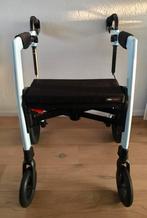 Blauwe Rollator Rolstoel Rollz Motion, Ophalen, Inklapbaar, Zo goed als nieuw, Duwrolstoel