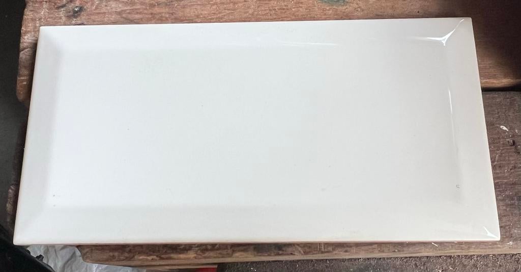 Witte metro wandtegels VIVES - nieuw, Nieuw, Minder dan 20 cm, Minder dan 5 m², Wandtegels