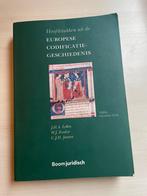 Hoofdstukken uit de Europese Codificatiegeschiedenis, Ophalen of Verzenden, Gelezen, WO, Boom
