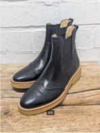 Angulus - Prachtige leren chelsea boots maat 41 - Nieuw €235, Zwart, Lage of Enkellaarzen, Nieuw, Angulus