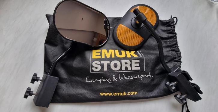 EMUK caravanspiegels Universeel, Caravans en Kamperen, Caravan accessoires, Zo goed als nieuw, Ophalen of Verzenden