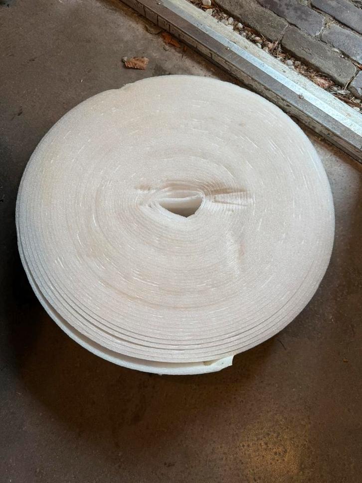 Randstrook foam 10cm, 0,5cm dik, Doe-het-zelf en Verbouw, Zeil en Folie, Zo goed als nieuw, Zeil, 15 m² of meer, Ophalen
