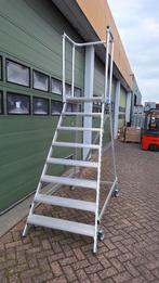 Bordestrap magazijntrap boottrap verrijbaretrap 7 treden, Ophalen, Gebruikt, Trap, Industriepark 2a 9351PA Leek