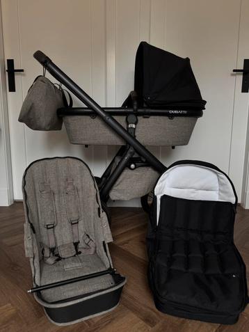 Dubatti One E3 E4 kinderwagen z.g.a.n. beschikbaar voor biedingen