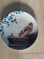 Heinen Delfts blauw puttertje wandbord, Ophalen of Verzenden