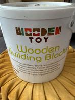 Wooden Toy Building Blocks 459 stuks zgan soort kapla, Kinderen en Baby's, Speelgoed | Houten speelgoed, Ophalen, Zo goed als nieuw