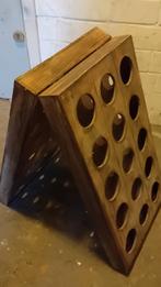 Houten wijnrek, Ophalen of Verzenden, Zo goed als nieuw, Hout, Minder dan 50 cm
