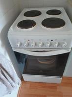 Elektrisch Fornuis - 4 Kookzones, Ophalen, Gebruikt, 4 kookzones, 85 tot 90 cm
