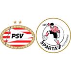 PSV - Sparta Rotterdam 2 x tickets voor vak P, Tickets en Kaartjes, December, Twee personen
