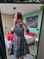 Leuke jurk met halflange mouwen - Maat S, Zwart, Ophalen of Verzenden, Maat 36 (S), Boven de knie