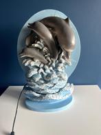 dolfijn lamp gips, Huis en Inrichting, Ophalen, Zo goed als nieuw, Overige materialen, Artistiek