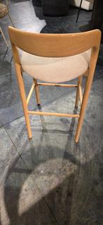 Barkruk/Barstoel Jaimy! leverbaar in Bruin & Naturel, Huis en Inrichting, Barkrukken, Ophalen, 5 krukken of meer, Met voetsteun