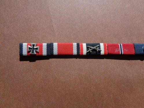Medaillebalk met 6 medailles, veteraan WO2, Verzamelen, Militaria | Tweede Wereldoorlog, Landmacht, Lintje, Medaille of Wings