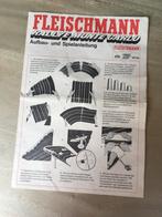 Fleischmann Vintage Racebaan Brochure, Ophalen of Verzenden, Gebruikt, Elektrisch, Fleischmann