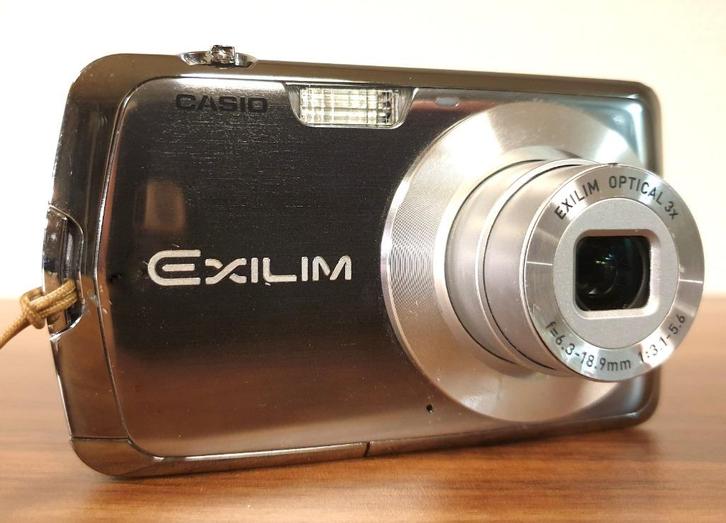 CASIO EXILIM ZILVER / 3 X OPT. ZOOM / 12.1 MEGAPIXEL., Audio, Tv en Foto, Fotocamera's Digitaal, Gebruikt, Compact, Overige Merken