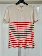 Penn&Ink shirt stripe ecru/coral XL Nieuw, Penn & Ink, Beige, Maat 46/48 (XL) of groter, Nieuw