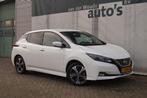 Nissan LEAF N-Connecta 40kWh -NAVI-ECC-PDC-, Stof, Gebruikt, 150 pk, Wit