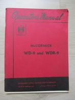 Operator's Manual McCormick WD-9 and WDR-9, Ophalen of Verzenden