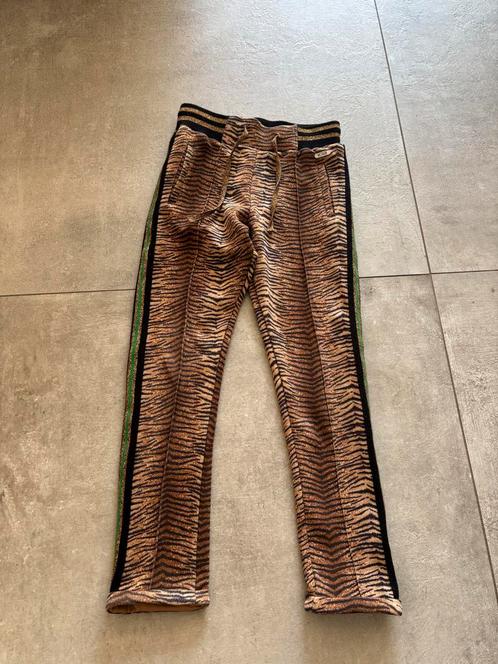 Retour broek tijgerprint maat 9/10, Kinderen en Baby's, Kinderkleding | Maat 134, Zo goed als nieuw, Meisje, Broek, Ophalen of Verzenden