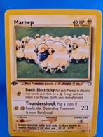 Mareep 65/111 - Neo Genesis (1st Edition), Hobby en Vrije tijd, Verzamelkaartspellen | Pokémon, Gebruikt, Losse kaart, Verzenden