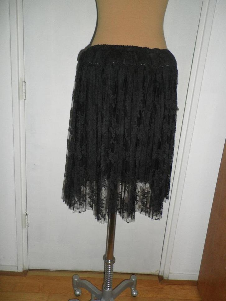 rokje maat XXL, Kleding | Dames, Rokken, Maat 46/48 (XL) of groter, Zwart, Boven de knie, Verzenden