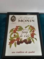 Reclamespiegel Le Sirop de Monin, Antiek en Kunst, Ophalen of Verzenden, Rechthoekig, Minder dan 50 cm