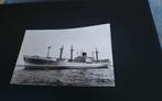 Oude foto van een vrachtschip, Ophalen of Verzenden, Gebruikt