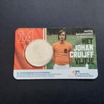 5 euromunt in coincard Het Johan Cruijff vijfje BU, Ophalen of Verzenden, Koningin Beatrix, Euro's