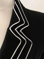 Blanc Nature colbert zwart met 3 lagen in kraag, Kleding | Dames, Maat 38/40 (M), Zwart, Zo goed als nieuw, Jasje