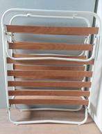 logeerbed opklapbaar met lattenbodem logeerbed / inklapbed, Huis en Inrichting, Ophalen, Gebruikt, Wit, 190 cm of minder