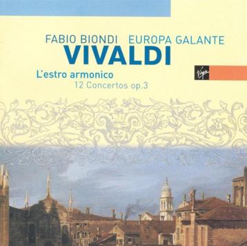 VIVALDI 12 concertos op. 3 BIONDI 2 - CD VIRGIN VERITAS  beschikbaar voor biedingen