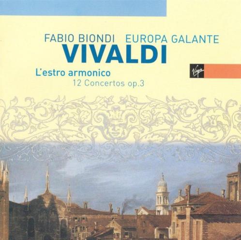 VIVALDI 12 concertos op. 3 BIONDI 2 - CD VIRGIN VERITAS, Cd's en Dvd's, Cd's | Klassiek, Gebruikt, Orkest of Ballet, Barok, Boxset