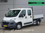 Citroën Jumper 130PK Euro6 Open Laadbak Dubbel Cabine Trekh, Auto's, Bestelauto's, Stof, Gebruikt, Euro 6, Citroën