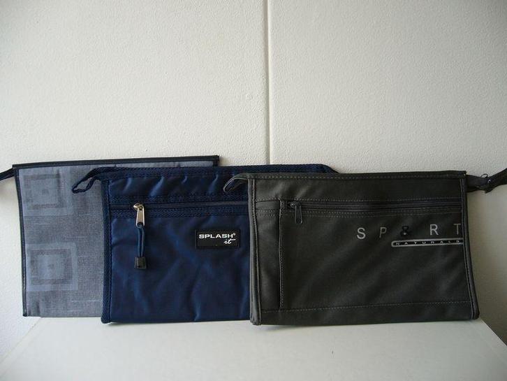 3 x Toilettas nog splinternieuw, Sieraden, Tassen en Uiterlijk, Toilettassen, Nieuw, Ophalen of Verzenden