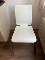 2 stoelen, Ophalen, Zo goed als nieuw, Wit, Hout