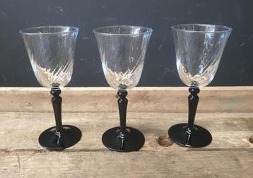 2104 vintage luminarc wijnglas wijnglazen glas glazen retro beschikbaar voor biedingen