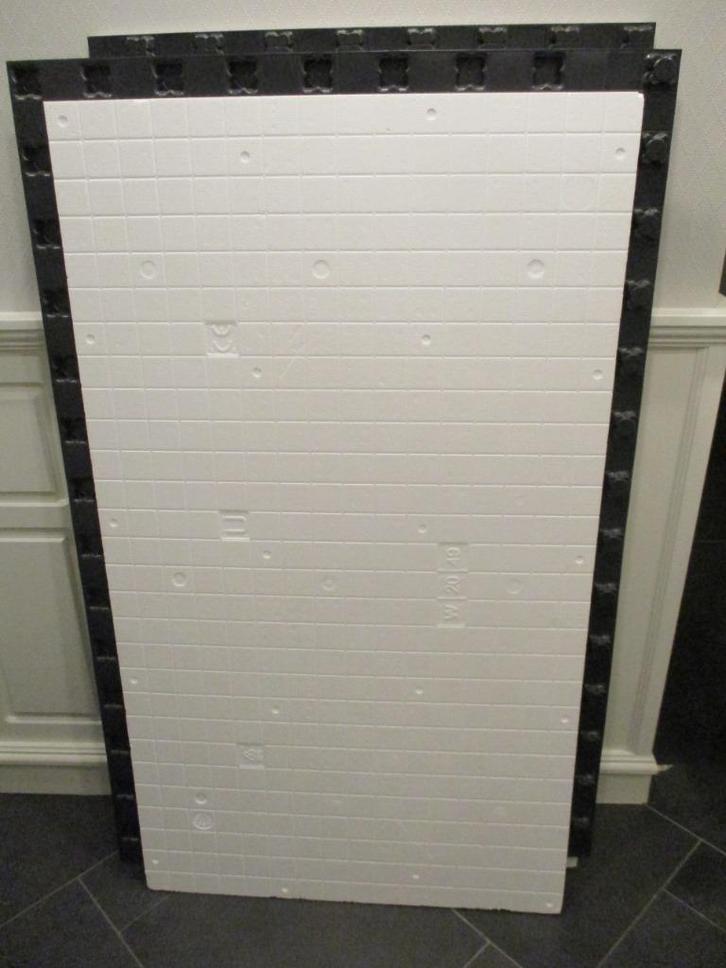 Noppenmatten voor vloerverwarming - 4 stuks, Doe-het-zelf en Verbouw, Verwarming en Radiatoren, Nieuw, Overige typen, Minder dan 30 cm