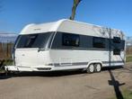 Hobby 650 KMFe de Luxe 6/7 slaapplaatsen, Caravans en Kamperen, Caravans, Mover, Rondzit, Hobby, Particulier