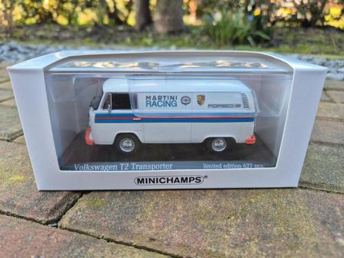Minichamps 1:43 T2 Transporter 1972 “Porsche Martini Racing', Hobby en Vrije tijd, Modelauto's | 1:43, Nieuw, Auto, MiniChamps