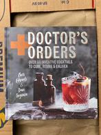 Cocktail boek “Doctors Orders” Partij verkoop, Boeken, Kookboeken, Nieuw, Overige typen, Ophalen of Verzenden