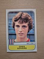 Panini Voetbal 82 Cees Govers Willem II, Ophalen of Verzenden, Zo goed als nieuw, Willem II, Poster, Plaatje of Sticker