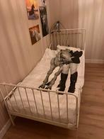 Meegroei Bed 90x200 - Ideaal voor Kinderen, Huis en Inrichting, Slaapkamer | Bedden, Ophalen, 90 cm, Eenpersoons, Wit