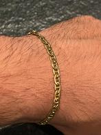 Prachtige 18 karaats heren armband schakels, Ophalen of Verzenden, Zo goed als nieuw, Goud
