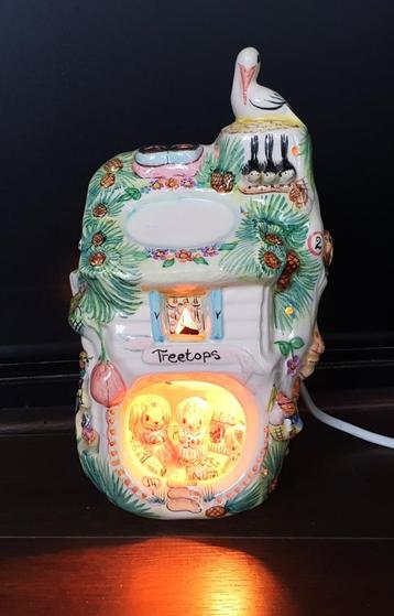Kinderlamp nachtlamp Treetops vintage origineel zeldzaam beschikbaar voor biedingen